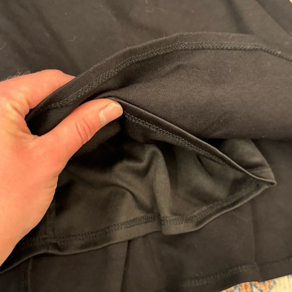 Lulus Women’s Believe in Love Black Backless Skater Dress Size Medium - Picture 10 of 14